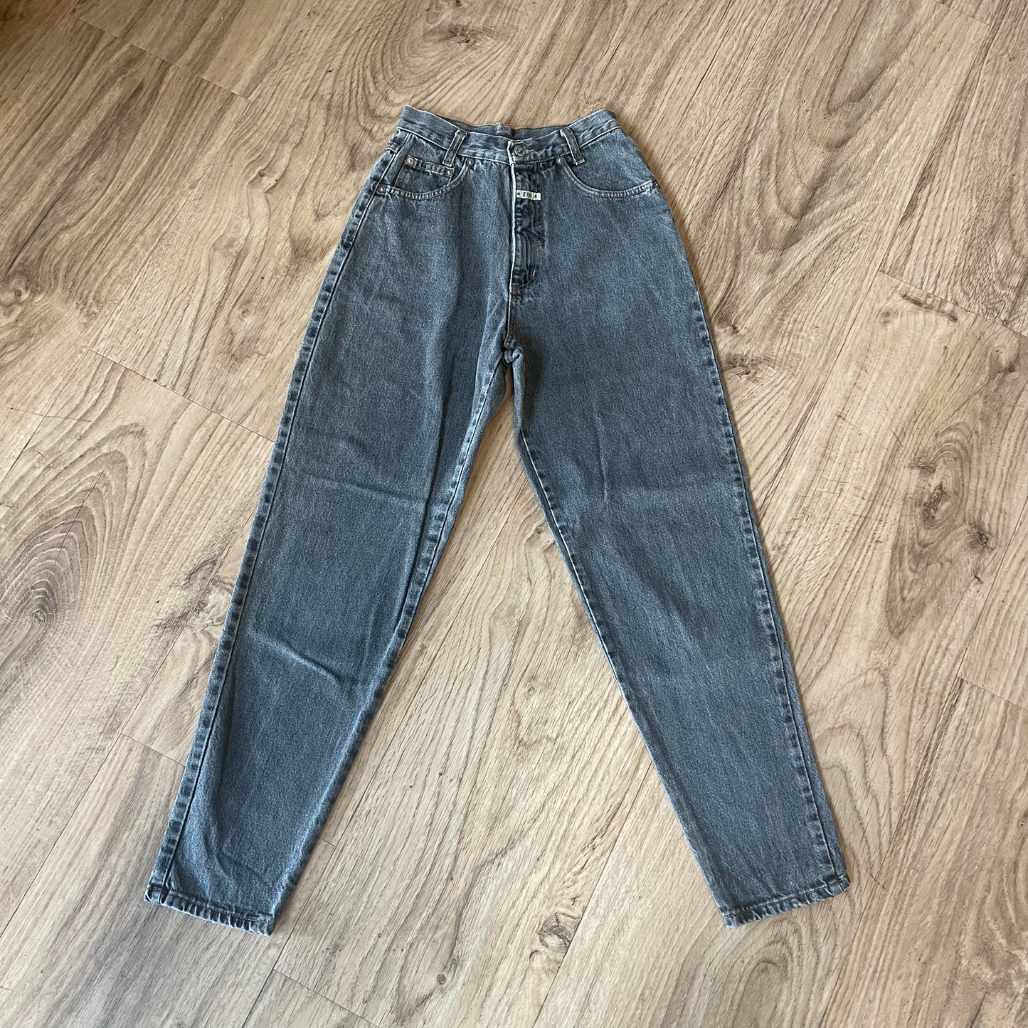 Grey mom jeans