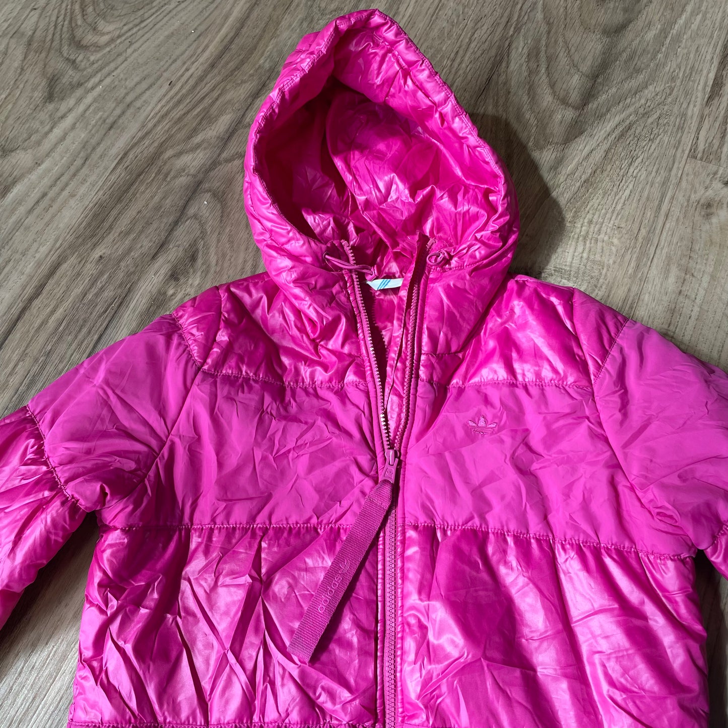 Adidas Pink Puffa coat