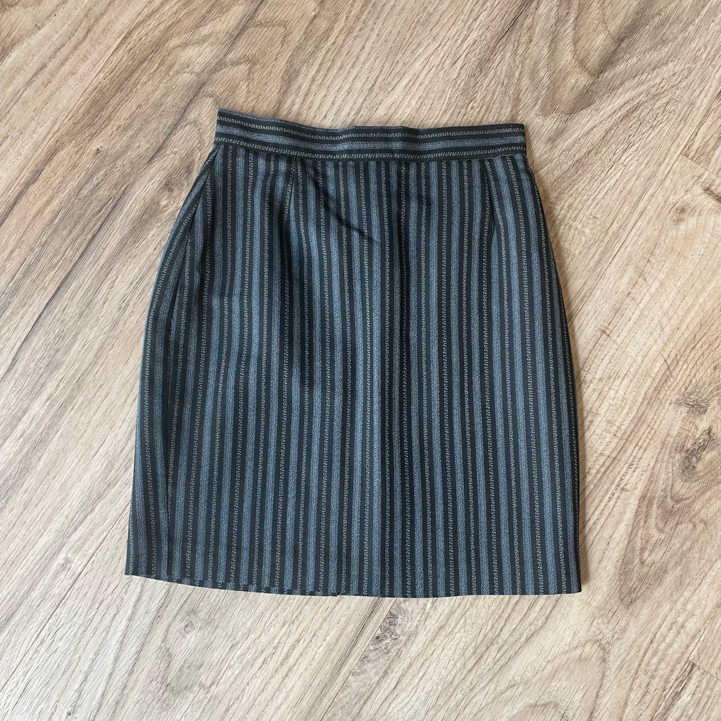 Pinstriped Skirt