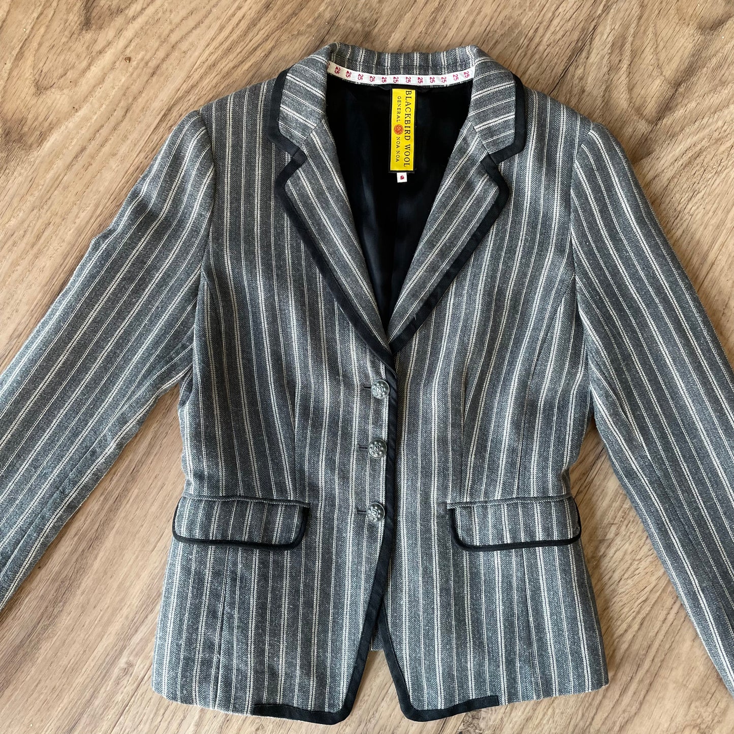 Pinstriped wool Jacket