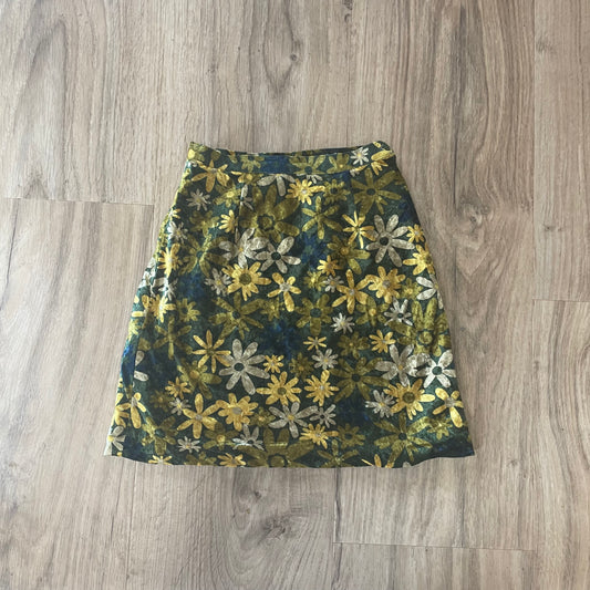 60s Velvet Skirt